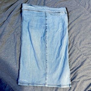 Women’s denim skirt